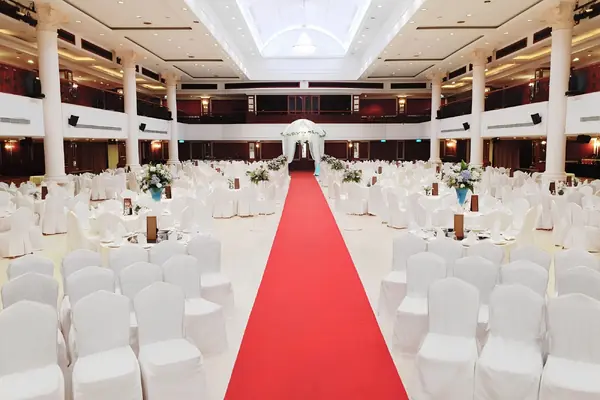 Ceremony seating at the Grand Ballroom, Orchid Country Club