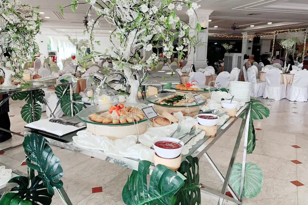 Buffet spread at Tee Garden, Orchid Country Club